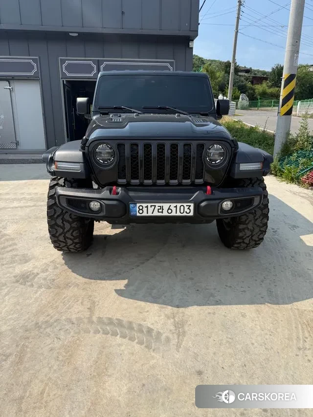 Jeep Gladiator (JT) 2022 Черный из Кореи