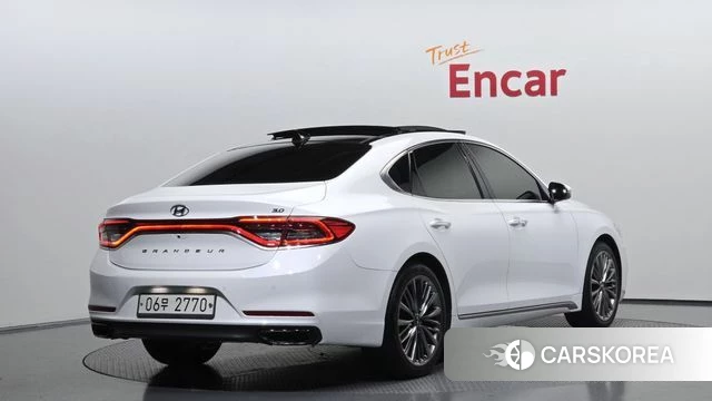 Hyundai Grandeur IG 2018 Белый из Кореи