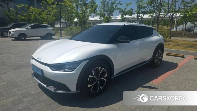 Kia EV6 2022 Белый из Кореи