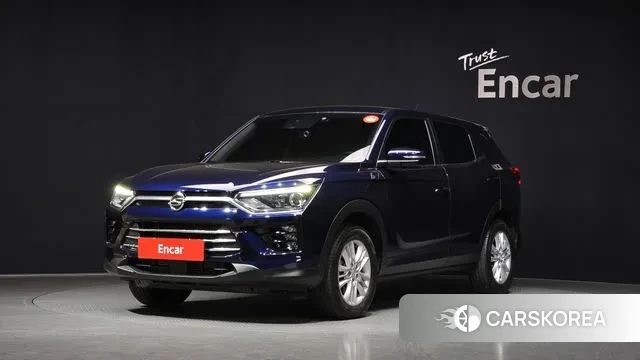 Ssangyong Beautiful Korando 2020 Синий из Кореи