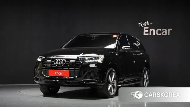 Audi Q7 (4M) 2023 Черный из Кореи