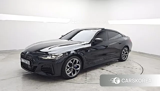 BMW 4 Series (G22) 2024 Черный из Кореи