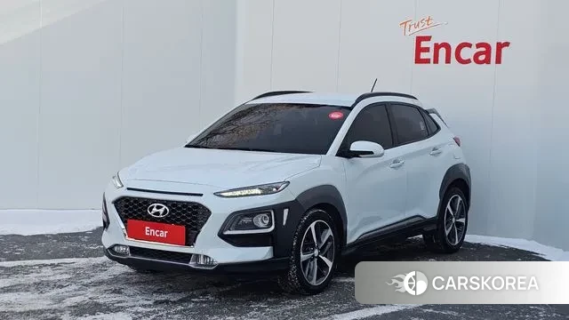 Hyundai Kona 2018 Белый из Кореи