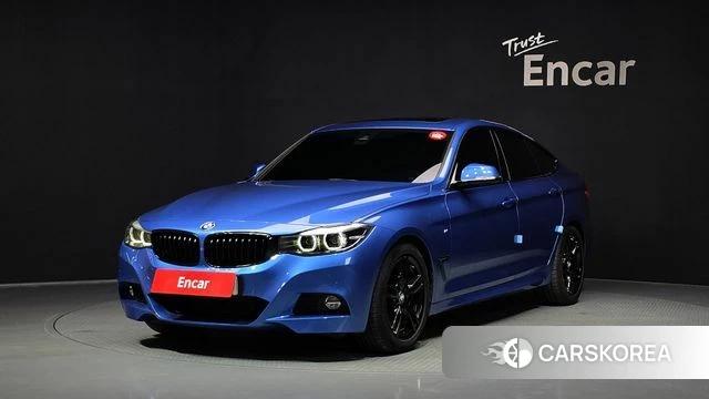 BMW 3 Series GT (F34) 2020 Синий из Кореи