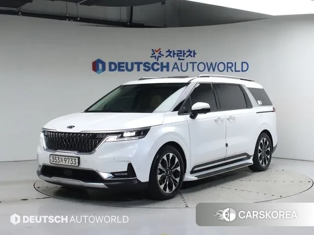 Kia Carnival 4th generation 2020 Белый из Кореи