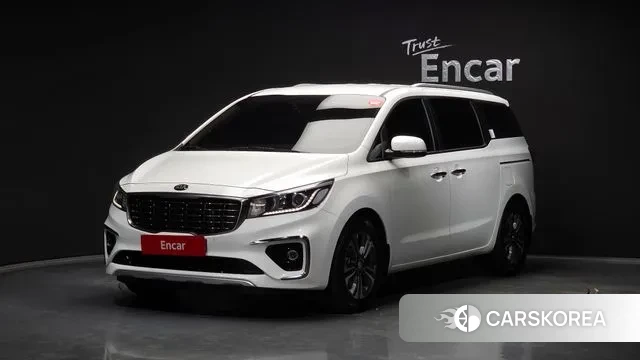 Kia The New Carnival 2019 Белый из Кореи