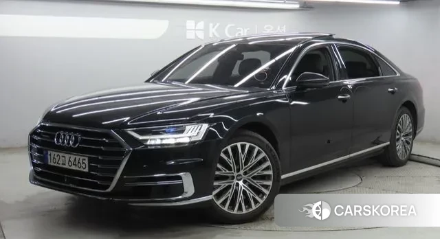 Audi A8 (D5) 2021 Черный из Кореи
