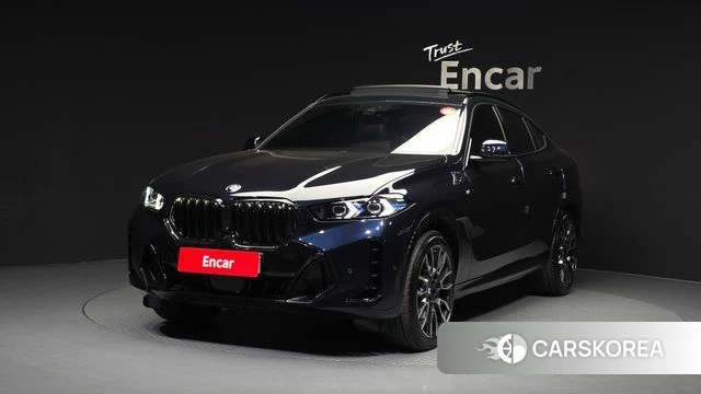 BMW X6 (G06) 2025 Черный из Кореи