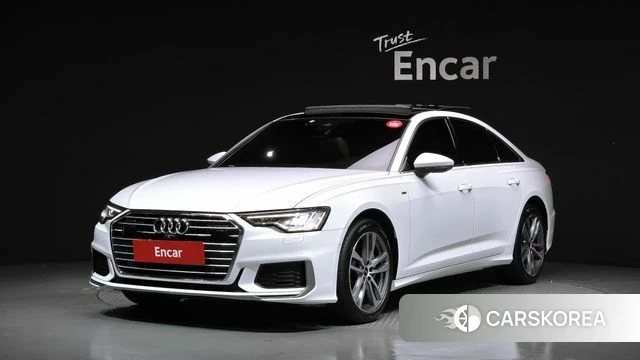 Audi A6 (C8) 2022 Белый из Кореи