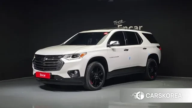 Chevrolet (GM Daewoo) Traverse 2021 Белый из Кореи