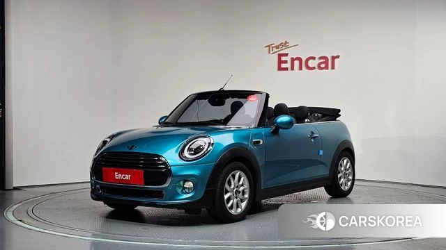 Mini Cooper Convertible 2018 Синий нефрит из Кореи