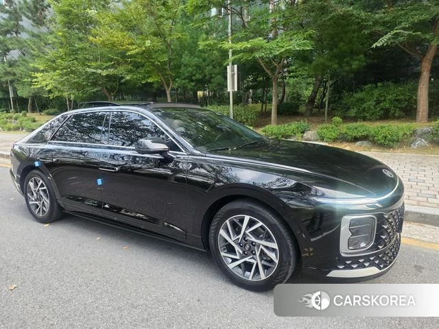 Hyundai Grandeur (GN7) 2023 Черный из Кореи