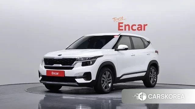 Kia Seltos 2021 Белый из Кореи