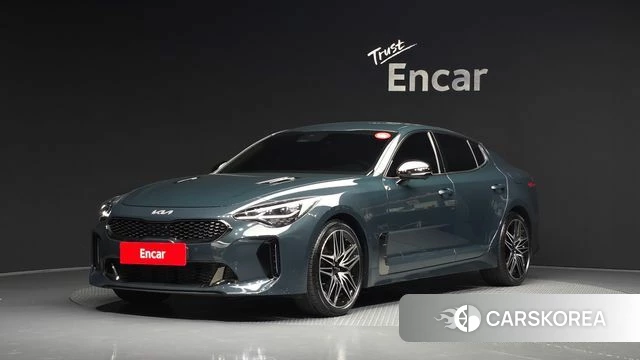 Kia Stinger Meister 2022 Синий нефрит из Кореи