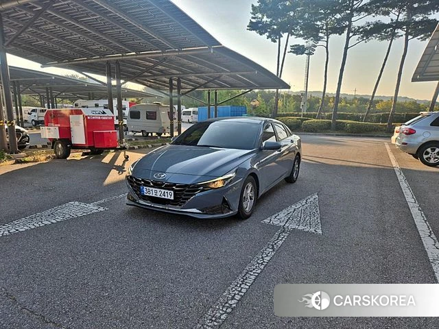 Hyundai Avante (CN7) 2022 Серый из Кореи