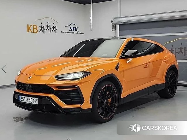 Lamborghini Urus 2021 Оранжевый из Кореи