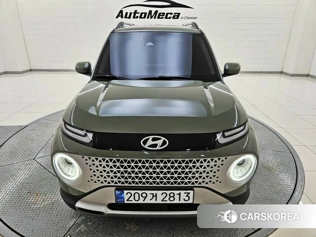 Hyundai Casper 2024 Темно-зеленый из Кореи