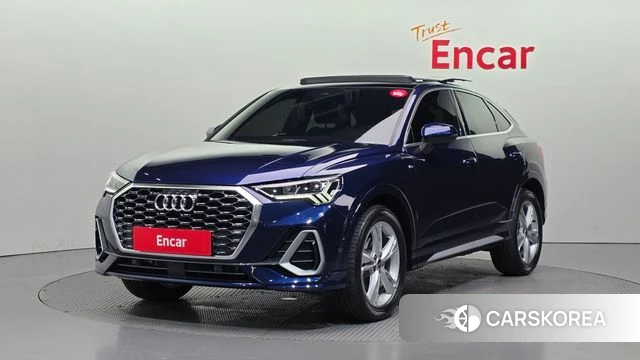 Audi Q3 (F3) 2023 Синий из Кореи