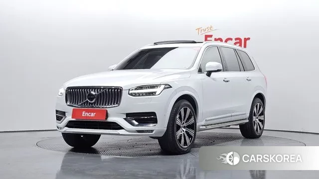 Volvo XC90 second Generation 2021 Белый из Кореи