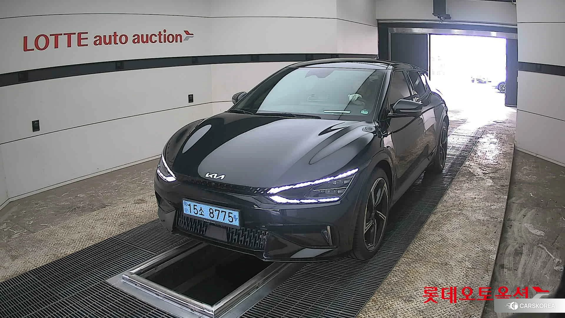 Kia EV6 GT 2023 Черный из Кореи