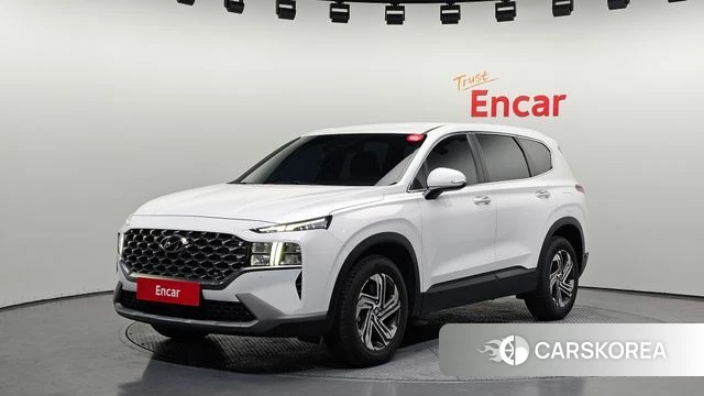 Hyundai The New Santa Fe 2022 Белый из Кореи