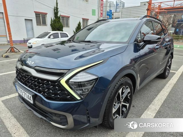 Kia Sportage 5th Generation Hybrid 2022 Синий из Кореи