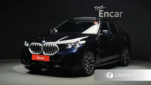 BMW X6 (G06) 2025 Синий из Кореи