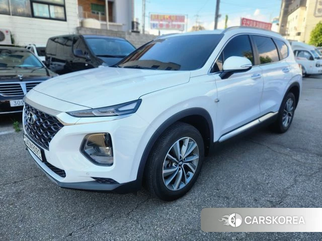 Hyundai Santa Fe TM 2019 Белый из Кореи