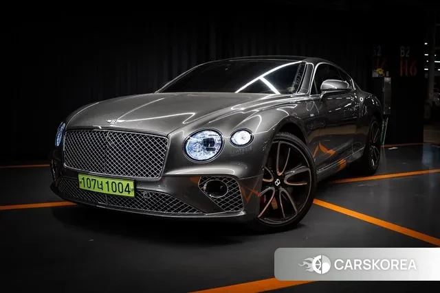 Bentley Continental GT 3rd Generation 2021 Серый из Кореи