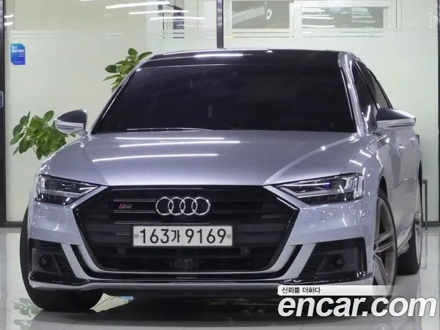 Audi S8 (D5) 2020 Серебристо-серый из Кореи