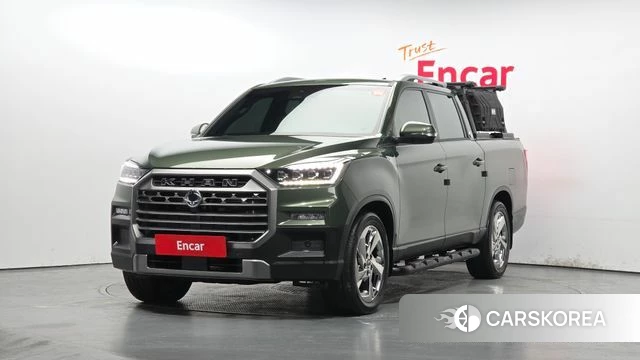 Ssangyong The New Rexton Sports Cannes 2023 Зеленый из Кореи