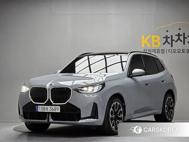 BMW X3 (G45) 2025 Небесно-голубой из Кореи