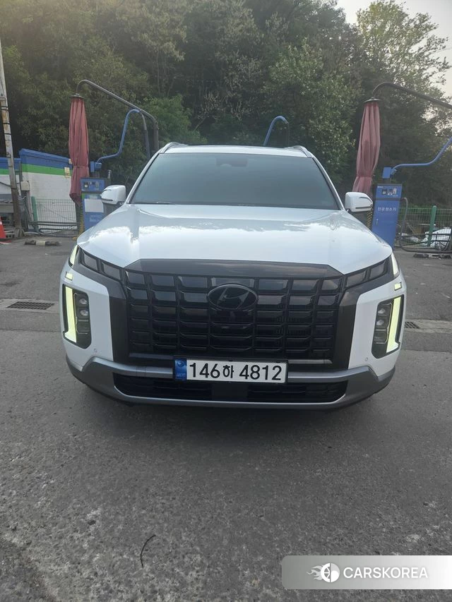 Hyundai The New Palisade 2023 Белый из Кореи