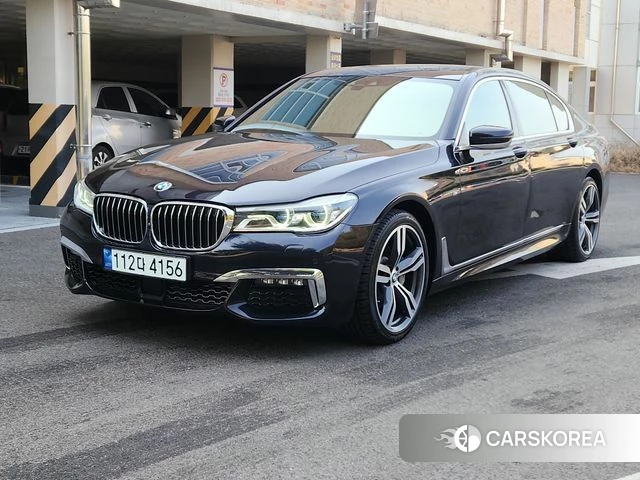 BMW 7 Series (G11) 2018 Синий из Кореи