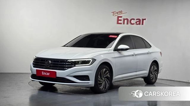 Volkswagen 7th Generation of Jetta 2021 Белый из Кореи