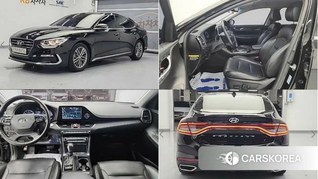 Hyundai Grandeur IG 2018 Черный из Кореи