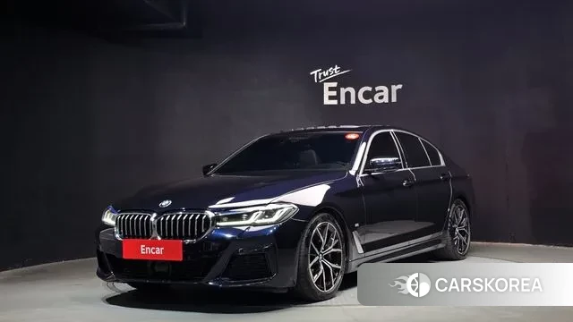 BMW 5 Series (G30) 2023 Черный из Кореи