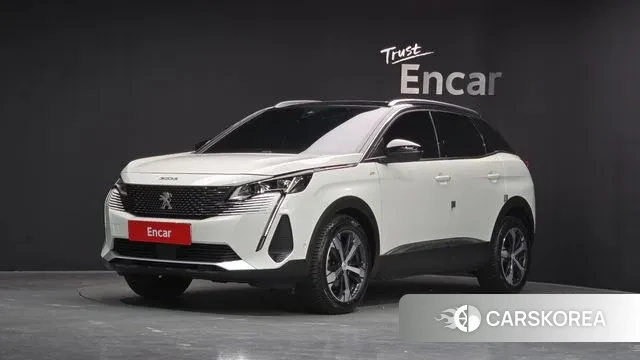 Peugeot 3008 second generation 2022 Белый из Кореи