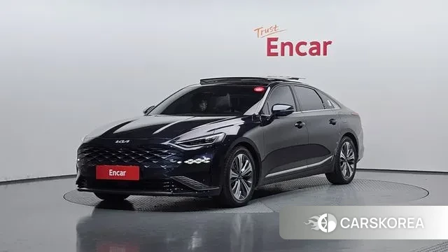 Kia K8 Hybrid 2021 Синий из Кореи