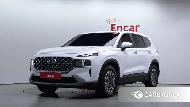 Hyundai The New Santa Fe 2021 Белый из Кореи