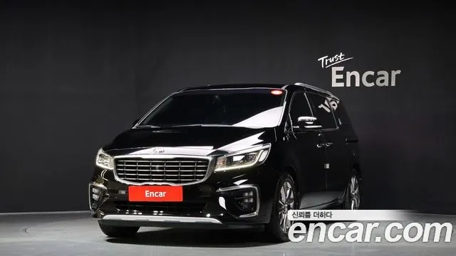 Kia The New Carnival 2019 Черный из Кореи