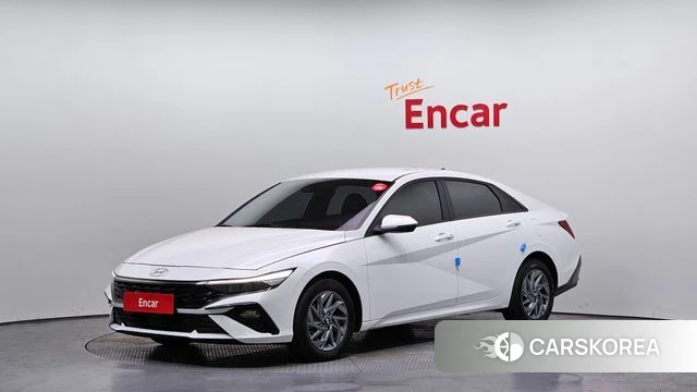 Hyundai The New Avante (CN7) 2024 Белый из Кореи