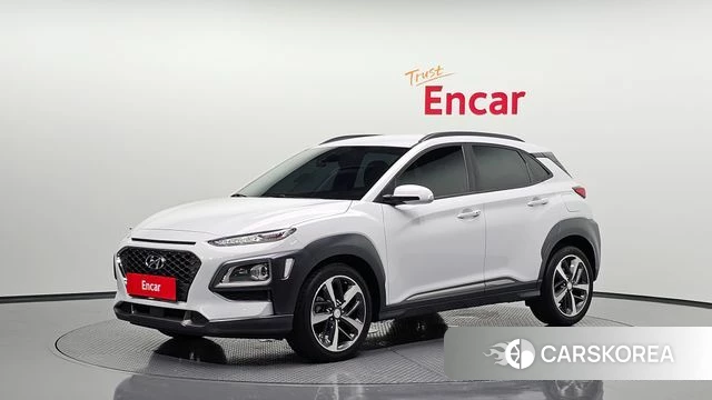 Hyundai Kona 2019 Белый из Кореи
