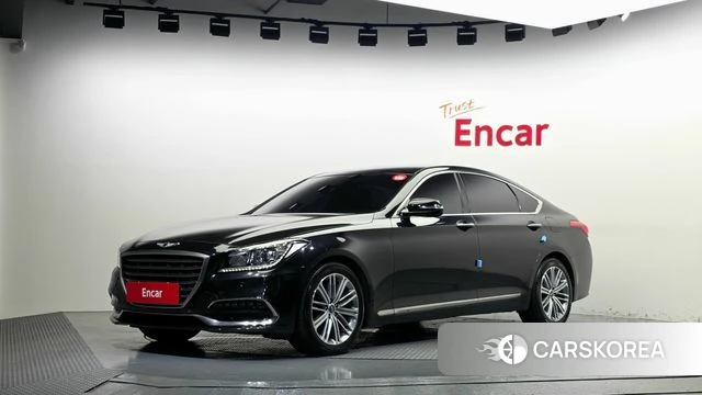 Genesis G80 2018 Черный из Кореи