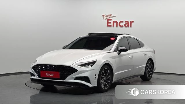Hyundai Sonata (DN8) 2020 Белый из Кореи