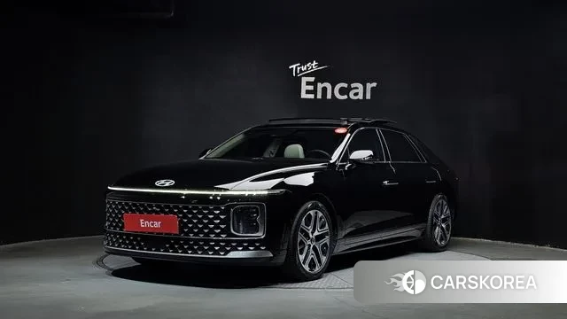 Hyundai Grandeur Hybrid (GN7) 2023 Черный из Кореи