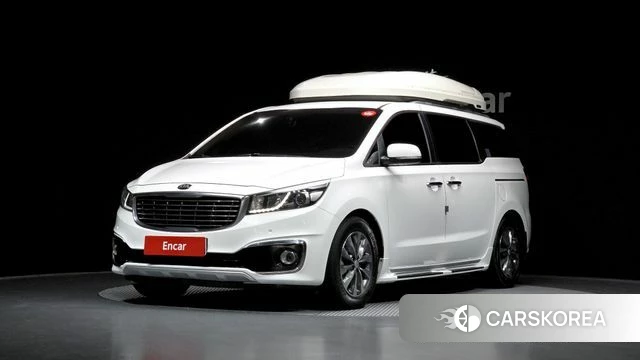 Kia All New Carnival 2018 Белый из Кореи