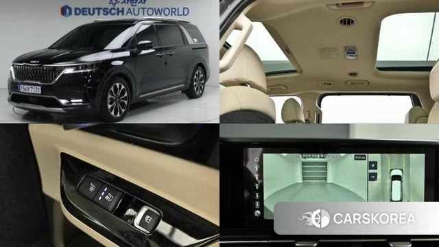 Kia Carnival 4th generation 2023 Черный из Кореи