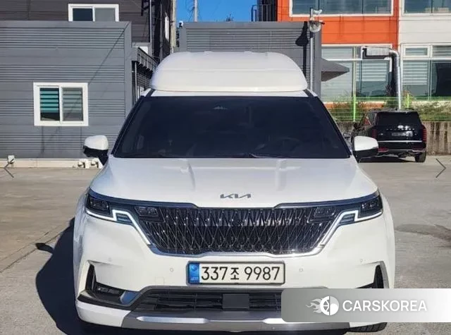 Kia Carnival 4th generation 2021 Белый из Кореи
