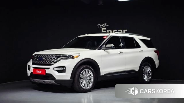 Ford Explorer 6th Generation 2021 Белый из Кореи